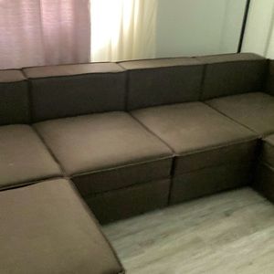 Hey folks, this is a super super new never sat on U-shaped couch